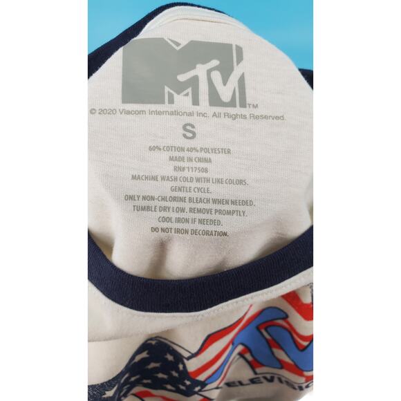 MTV Women's Size Small Logo Muscle Tank Top New - Picture 4 of 5